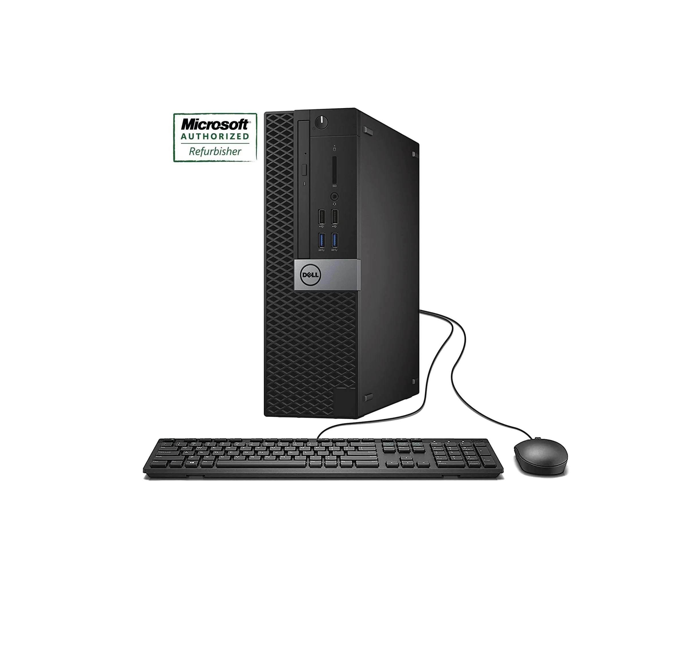 Dell OptiPlex 5040 SFF Desktop i5-6400 2.7Ghz ,16GB RAM 240GB Solid State Drive Windows 10 Pro-Refurbished