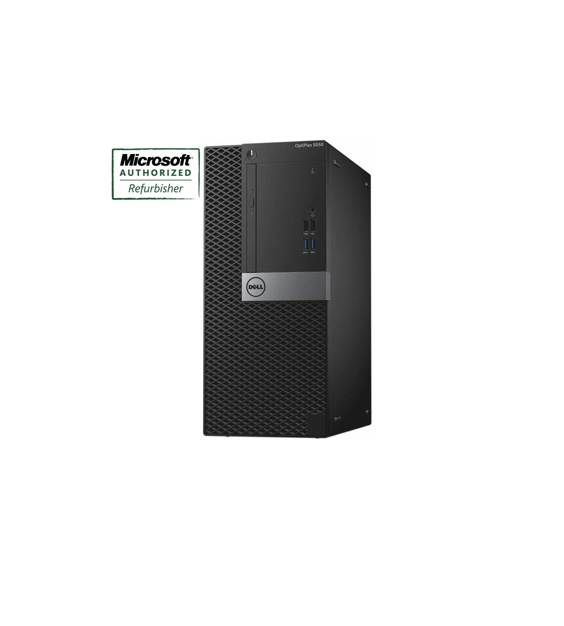 Dell OptiPlex 5050 Tower i5-6500 3.2GHz ,16GB RAM 512GB Solid State Drive Windows 10 Pro - Refurbished