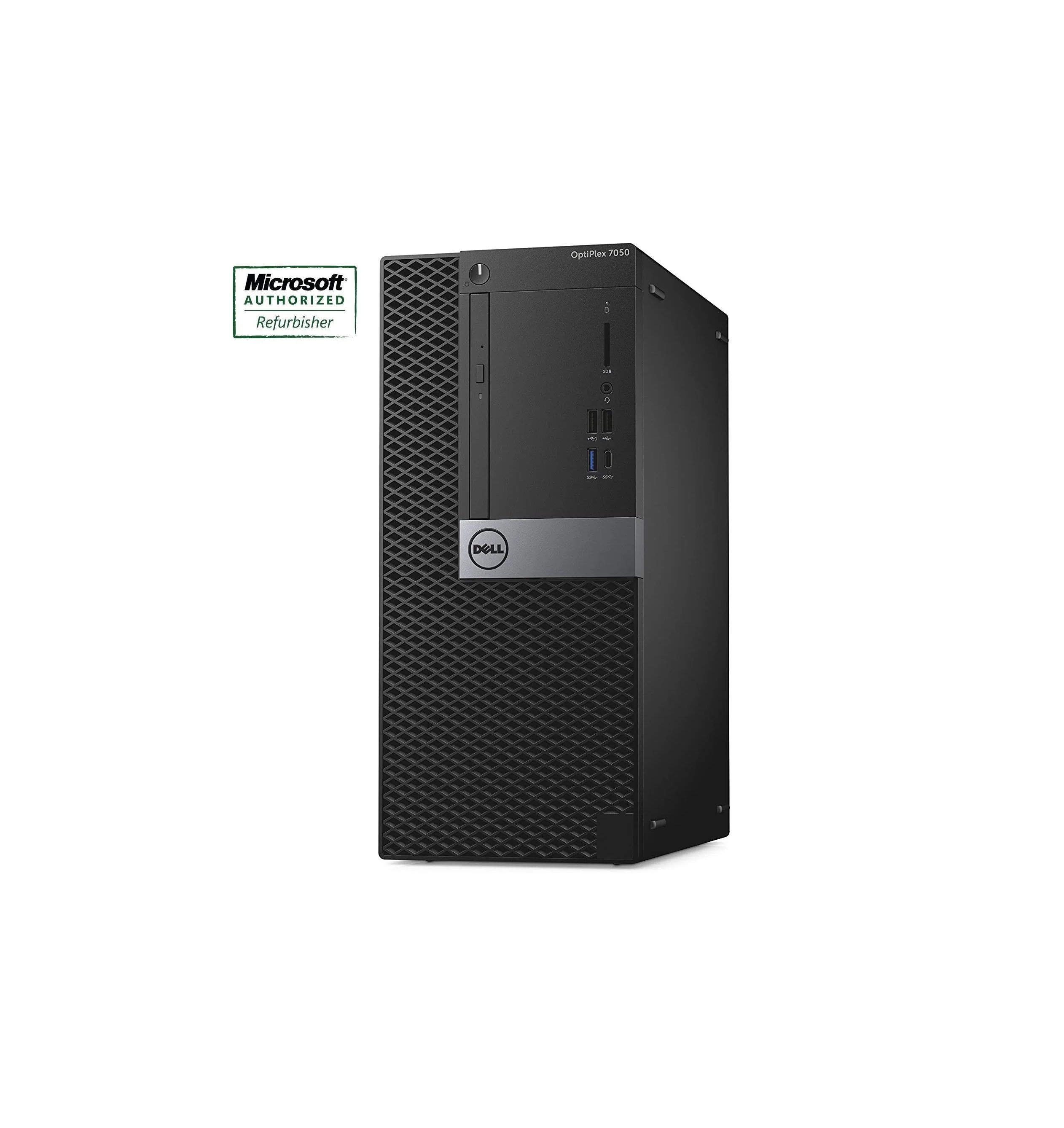 Dell OptiPlex 7050 Tower i7-6700 3.4GHz ,16GB RAM 256GB Solid State Drive Windows 10 Pro - Refurbished