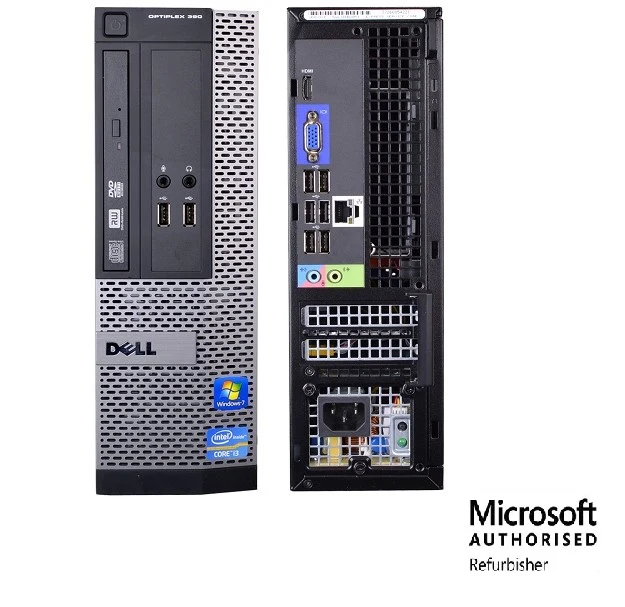 Dell Optiplex 390 SFF Desktop Intel Core i5-2400 3.1GHz ,8GB RAM 2TB Hard Disk Drive, Windows 10 Pro-Refurbished - Image 2