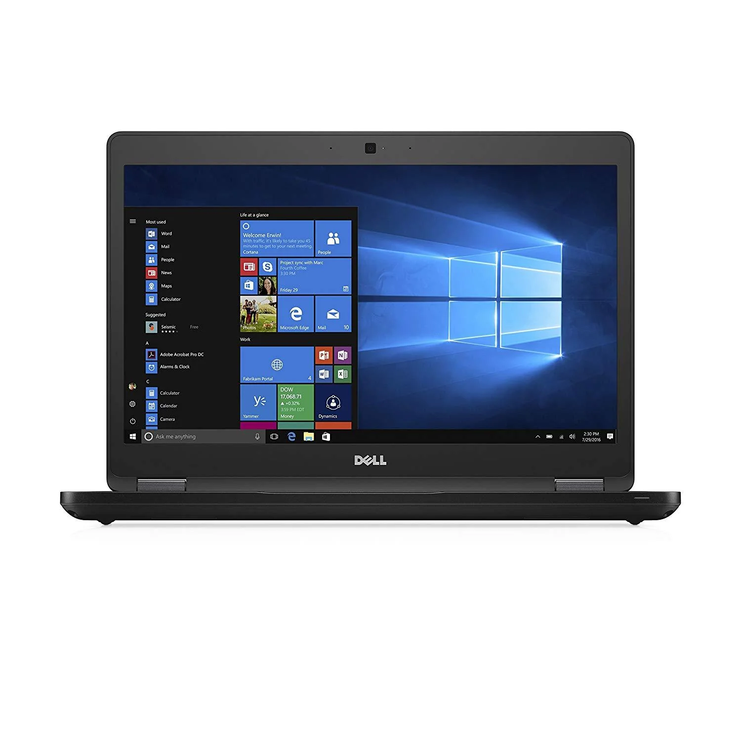 Dell 5480 Latitude 14" i5-6200U 2.3GHz 8GB RAM, 256GB Solid State Drive, Windows 10 Pro - Refurbished - Image 3