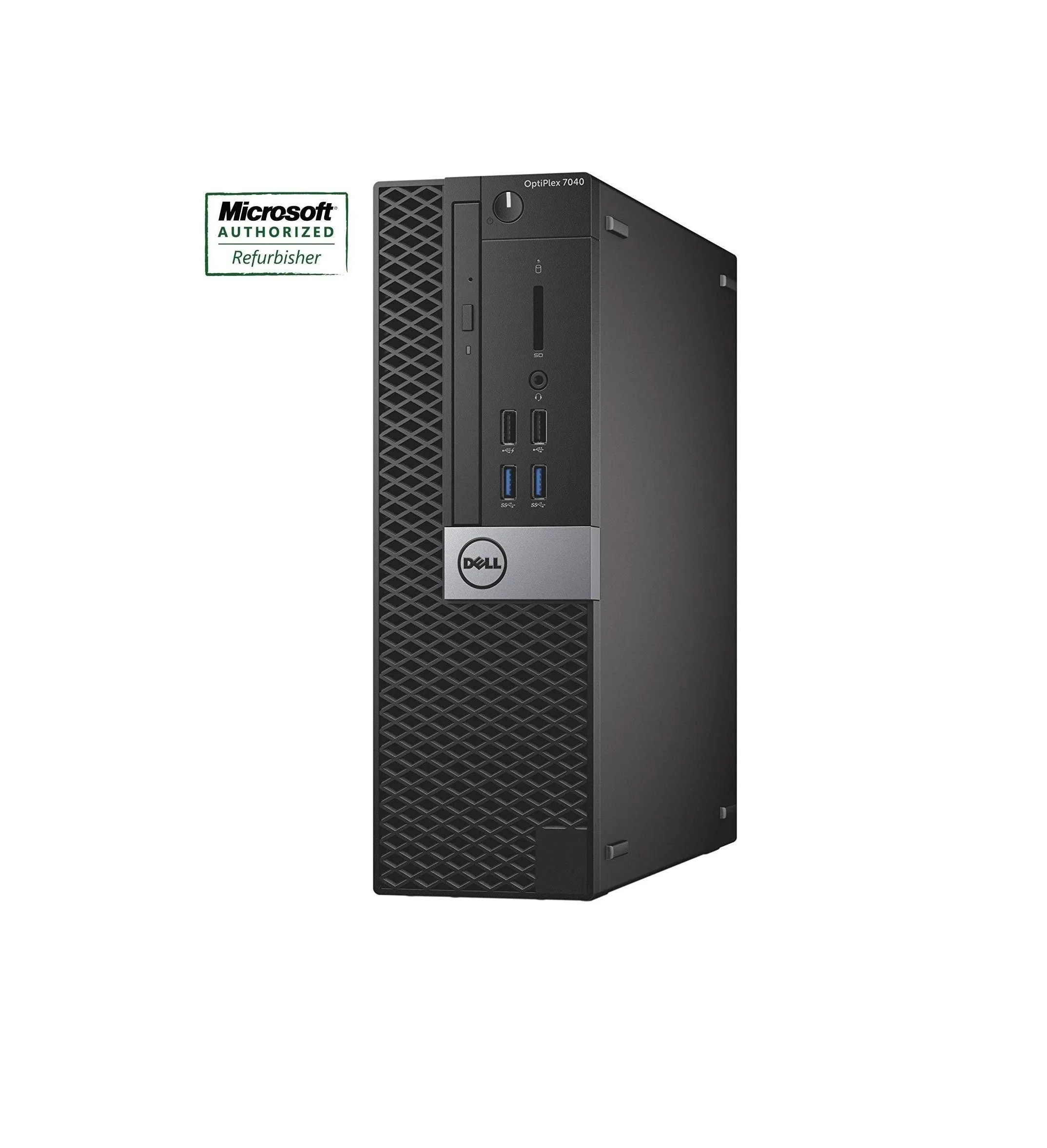 Dell OptiPlex 7040 SFF Desktop - Intel Core i7-6700 3.2GHz, 32GB RAM, 1TB Solid State Drive, Windows 10 Pro - Refurbished - Image 2