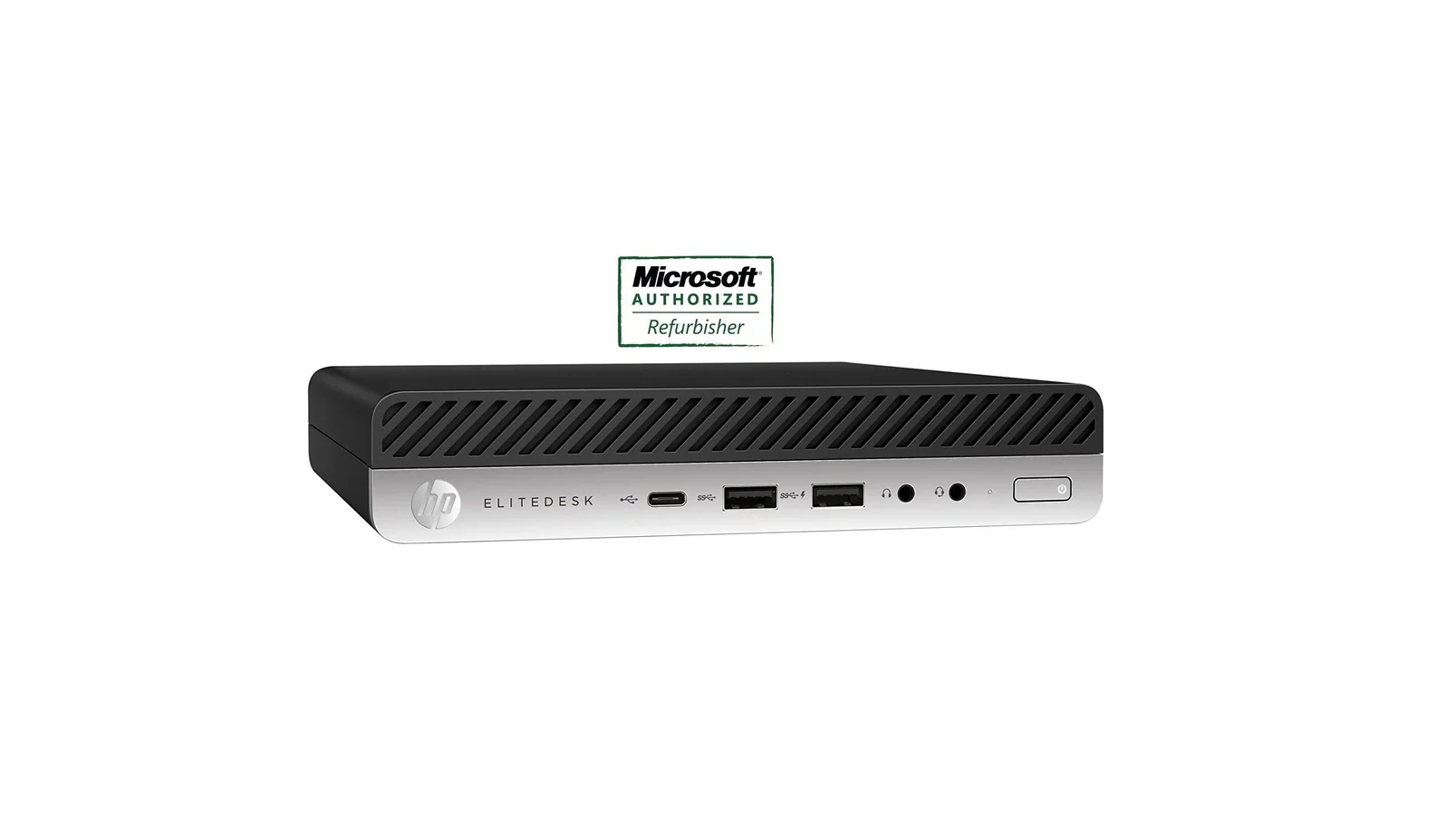 HP ProDesk 400 G3 Mini Desktop Intel Core i5-6400T 2.2GHz ,8GB RAM 256GB Solid State Drive Windows 10 Pro - Refurbished