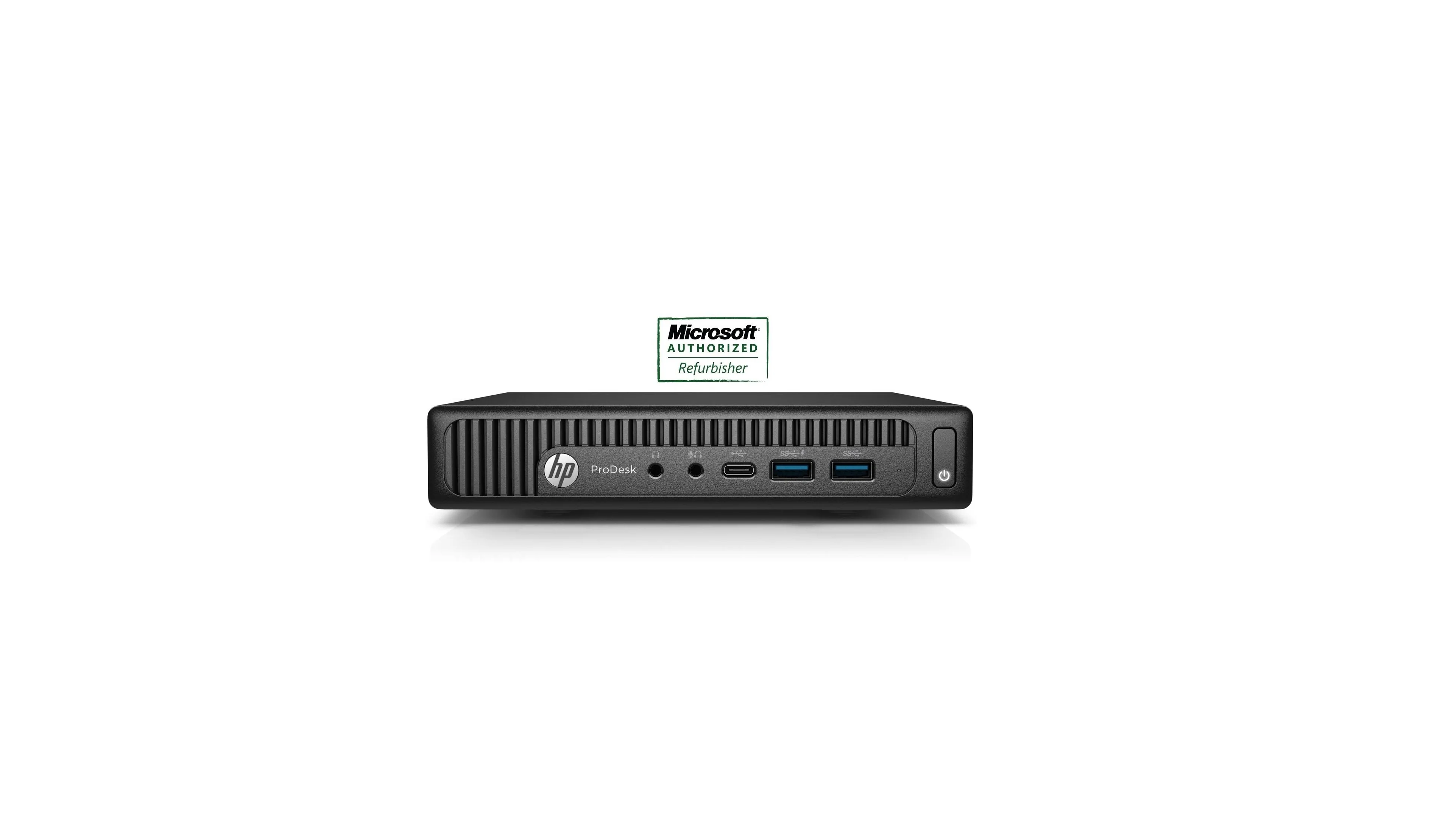 HP ProDesk 600 G2 Mini Desktop - Intel Core i7-6700T 2.8GHz, 16GB RAM, 256GB Solid State Drive, Windows 10 Pro - Refurbished