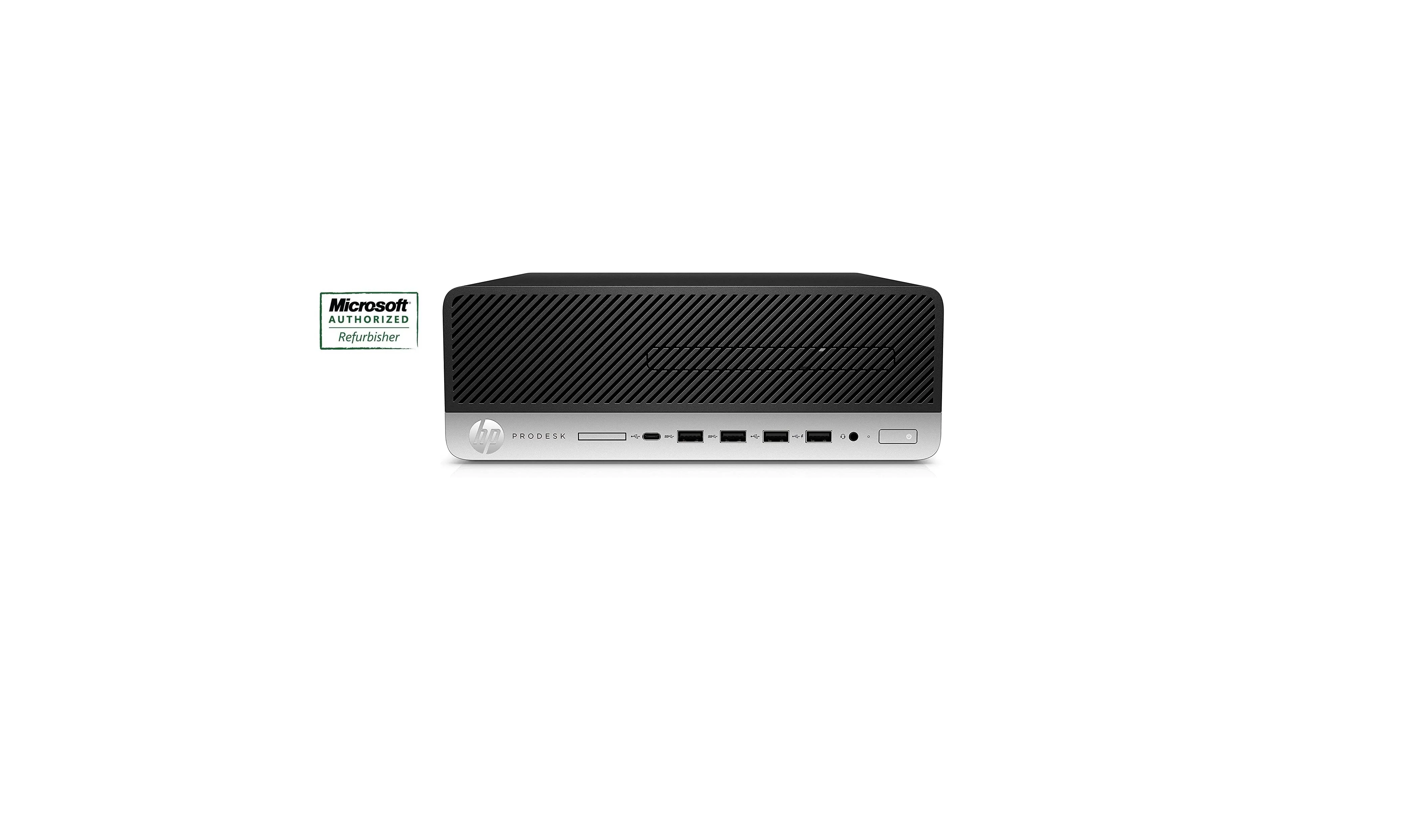 HP ProDesk 600 G3 SFF i5-6500 3.2GHz ,8GB RAM 256GB Solid State Drive Windows 10 Pro - Refurbished