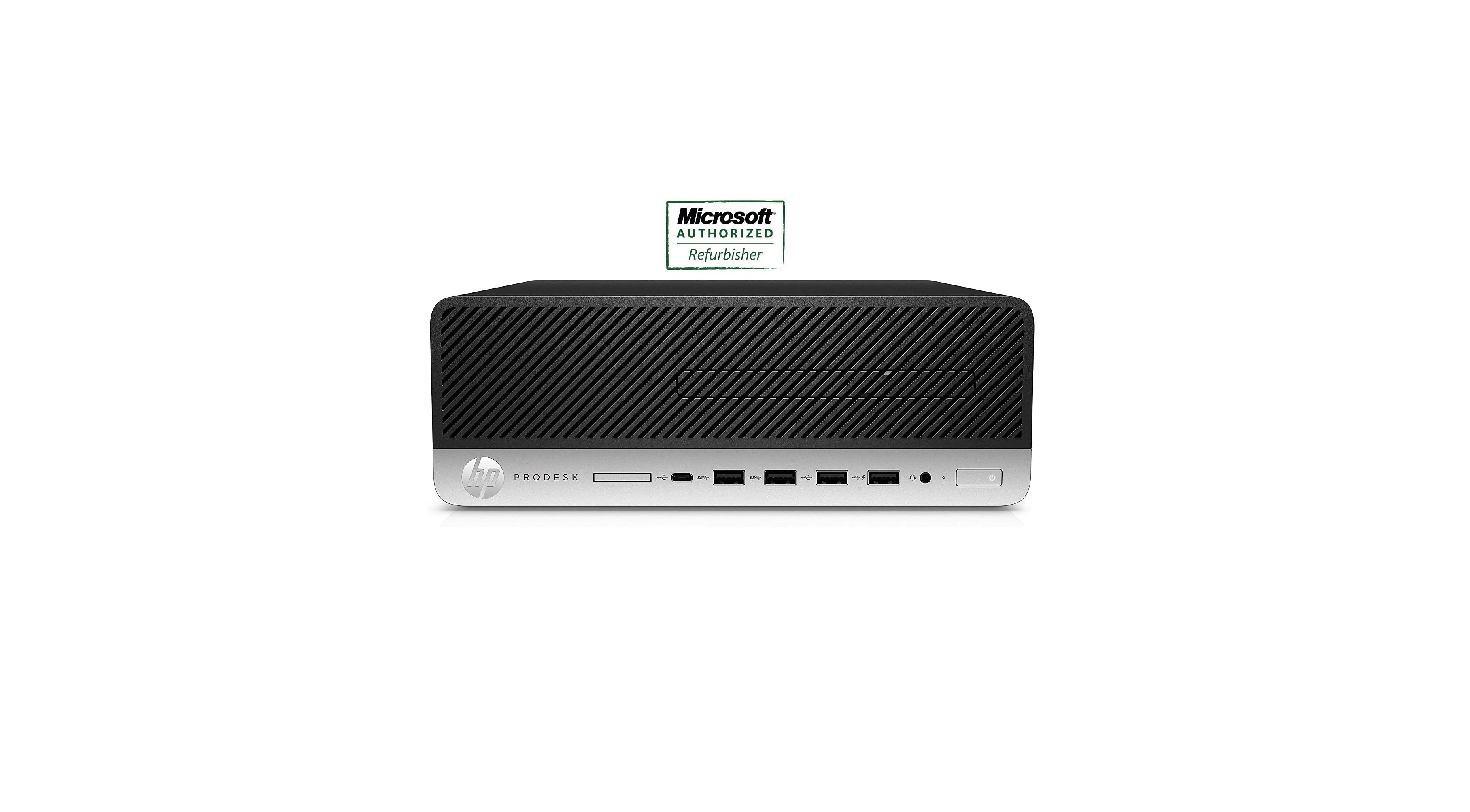 HP ProDesk 600 G3 SFF i7-6700 3.4GHz ,16GB RAM 512GB Solid State Drive Windows 10 Pro - Refurbished
