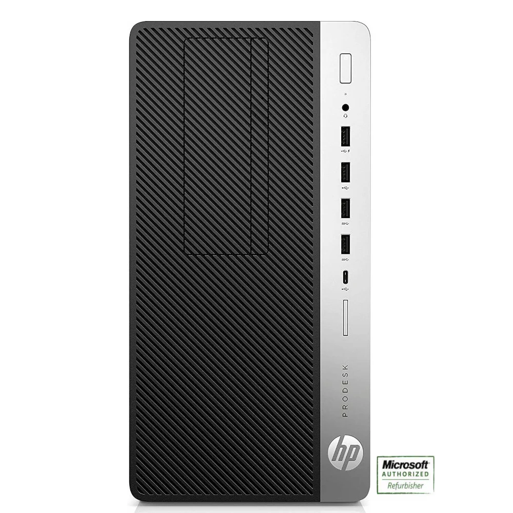 HP 600 G3 Tower i5-6500, 32GB RAM, 1TB Solid State Drive, Windows 10 Pro - Refurbished