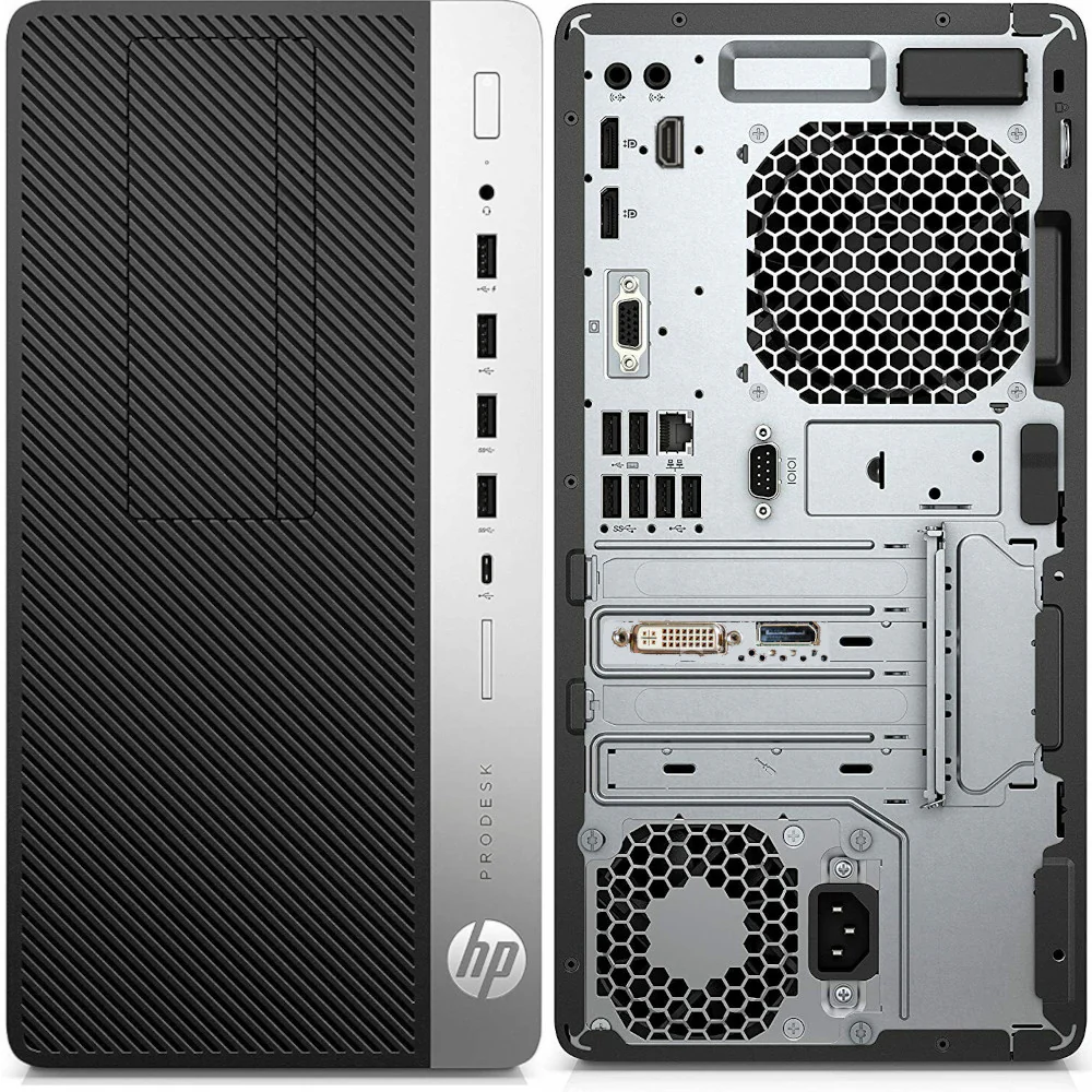 HP 600 G3 Tower i5-6500, 32GB RAM, 1TB Solid State Drive, Windows 10 Pro - Refurbished - Image 3