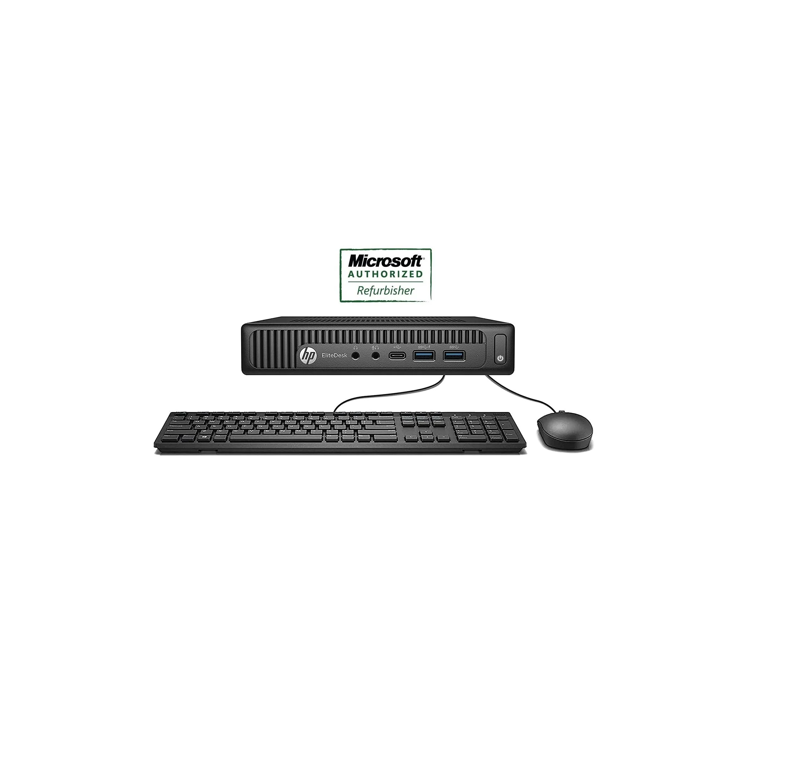 HP EliteDesk 800 G2 Mini Desktop i7-6700T 2.8GHz, 16GB RAM, 1TB Solid State Drive, Windows 10 Pro - Refurbished