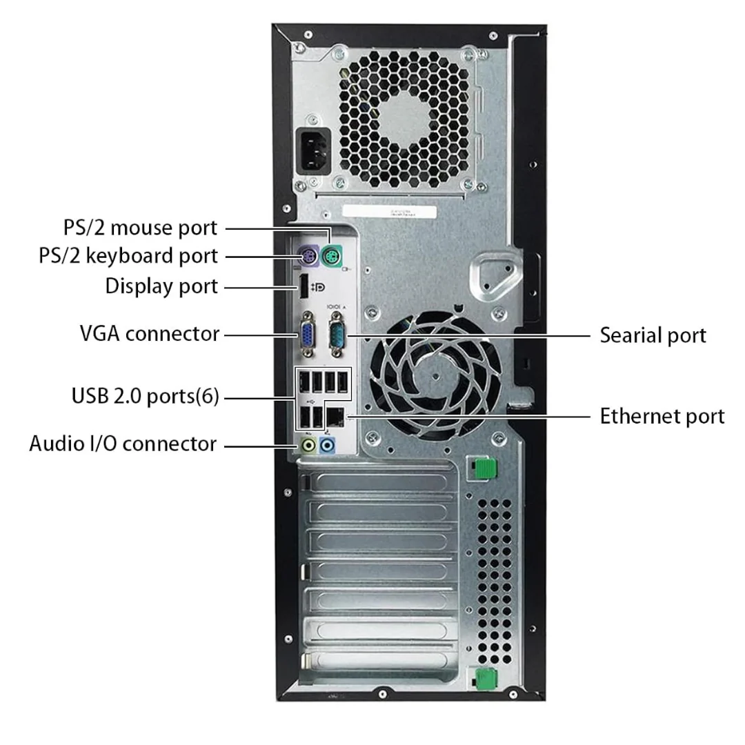 HP Compaq 8100 Elite Tower Desktop i5-650 3.2 GHz 8GB 1TB HDD Windows 10 Pro Refurbished - Image 2