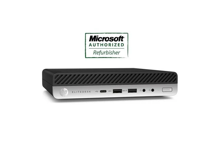 HP EliteDesk 800 G3 Mini Desktop i5-6500T 2.5GHz ,16GB RAM 512GB Solid State Drive Windows 10 Pro-Refurbished