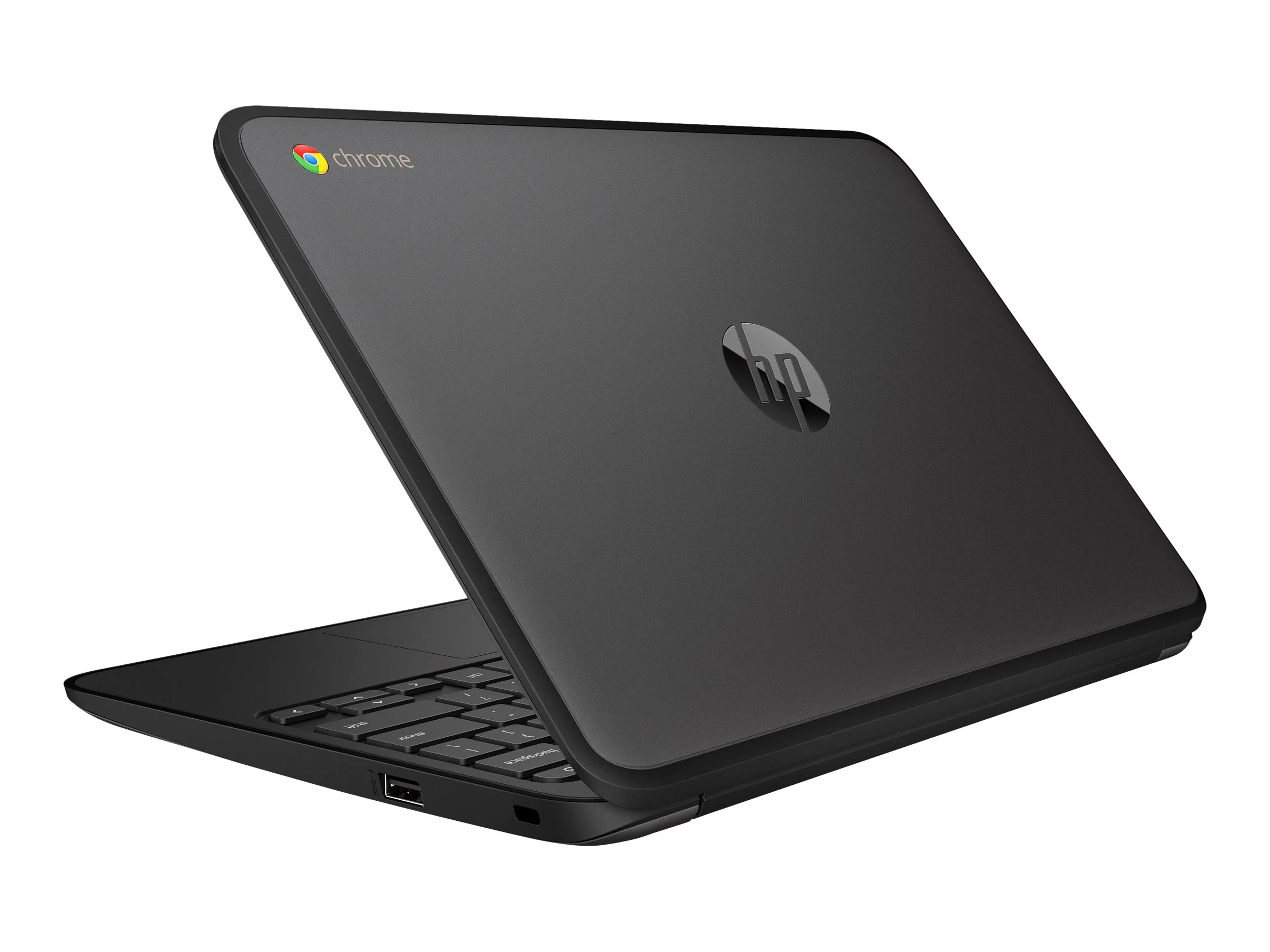 HP  G5 11" Chromebook 11 Intel Celeron N3060 1.6 GHz, 2GB RAM, 16GB Solid State Drive, Webcam, Chrome OS - Refurbished - Image 2