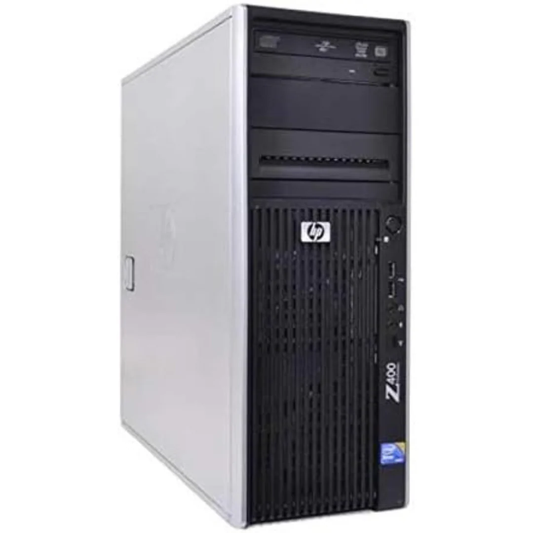 HP Workstation Z400 Tower Desktop Intel Xeon W3565 3.2 GHz 16GB 1TB HDD + 2TB HDD Windows 10 Pro Refurbished