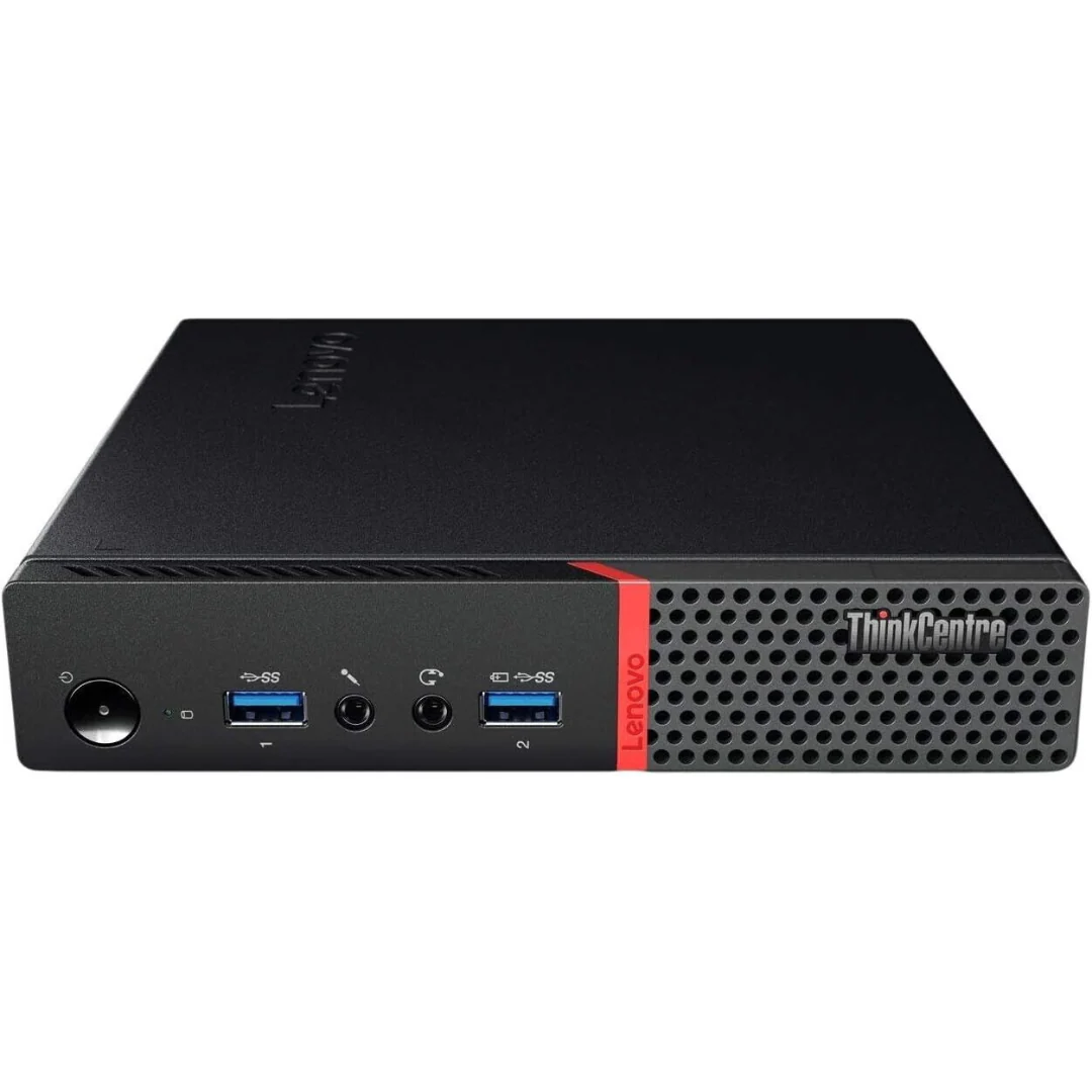 Lenovo ThinkCentre M600 Tiny Desktop Pentium J3710 1.6 GHz 8GB 256GB SSD Windows 10 Pro - Refurbished