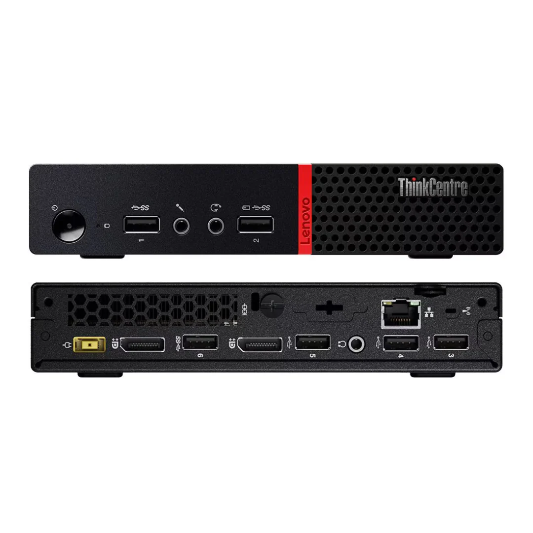Lenovo ThinkCentre M715Q Tiny Desktop AMD PRO-A10-7350B 2.1 GHz 16GB 256GB SSD Windows 10 Pro - Refurbished