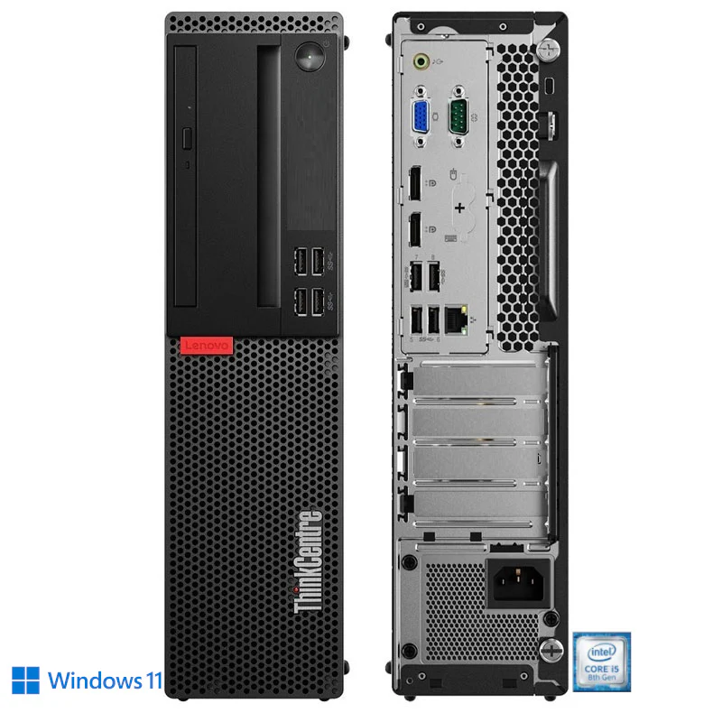 Lenovo ThinkCentre M920S SFF Desktop Intel Core I5-8500 8GB RAM 256GB SSD Windows 11 Pro - Image 2