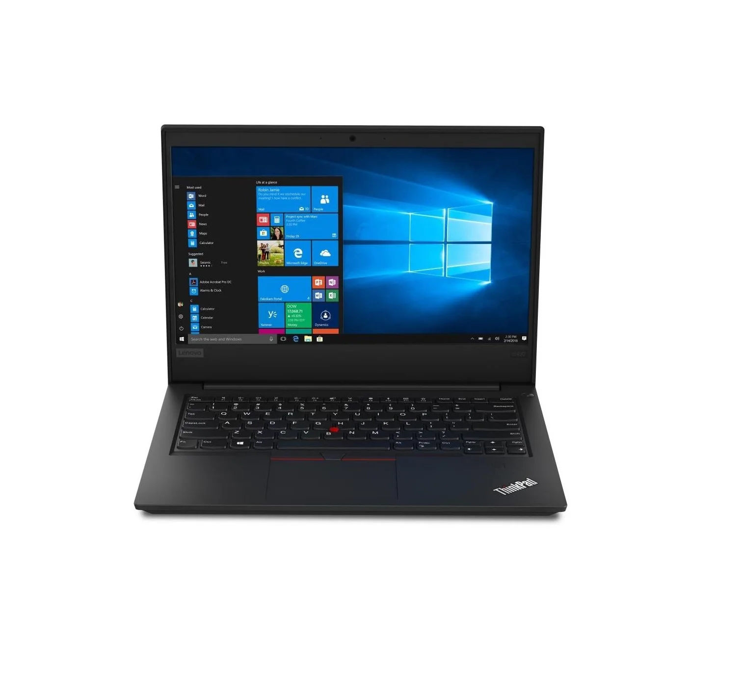 Lenovo ThinkPad E495 AMD RYZEN 3 3200U 16GB 256GB SSD 14" HD Win 11 Pro - Refurbished - Image 3