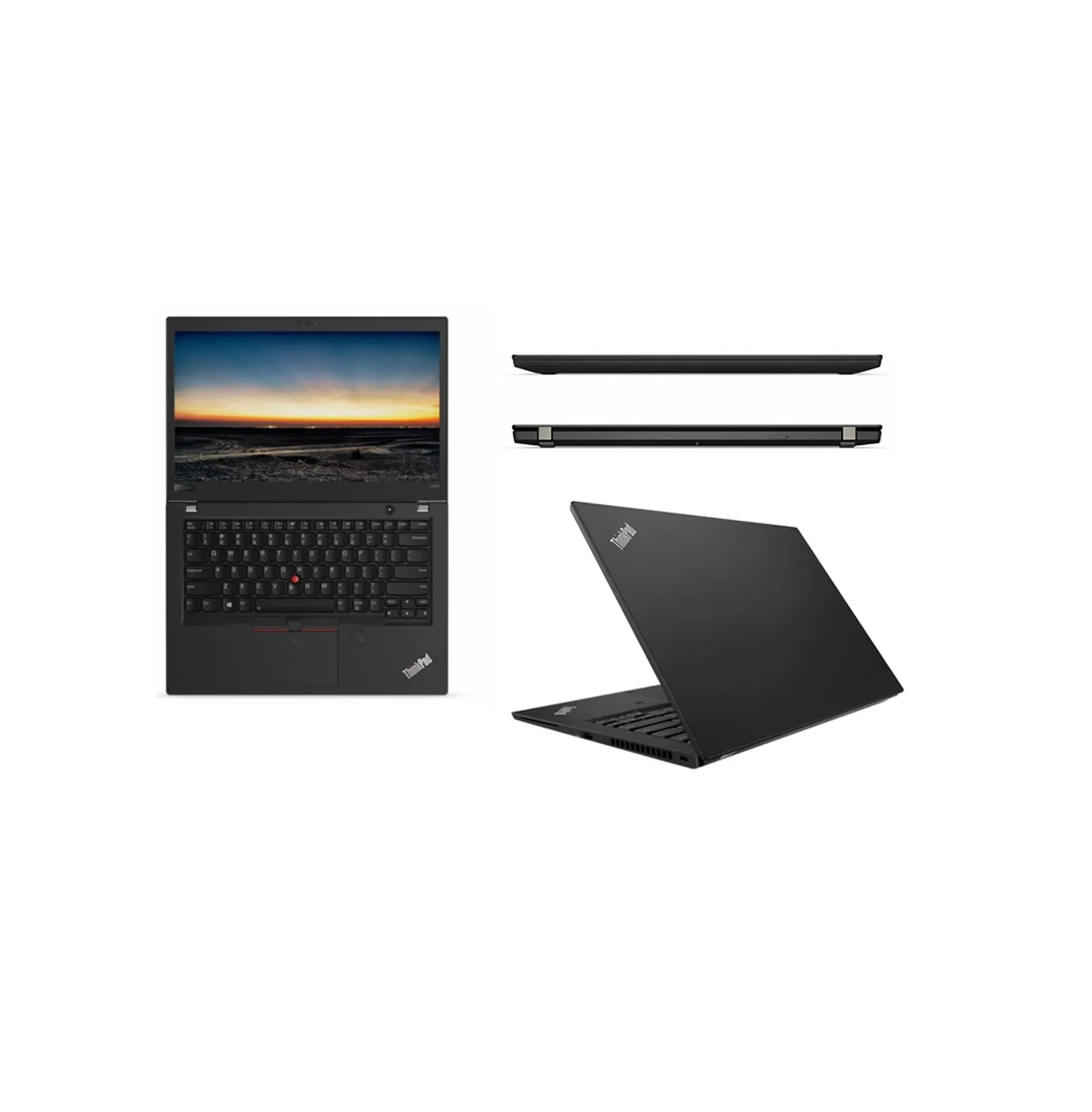 Lenovo ThinkPad T480s 14" Laptop Intel Core i7-8650U 1.9 GHz 16 GB 1TB SSD Windows 10 Pro - Refurbished - Image 3